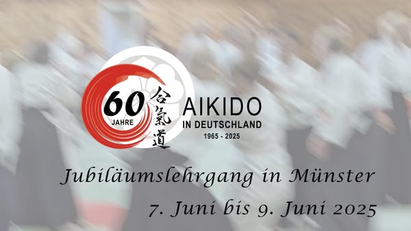 2025 - 60th anniversary aikikai deutschland - Asai Katsuaki