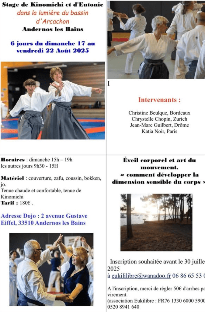 Stage Kinomichi à Andernos 2025